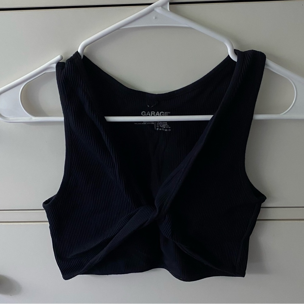 GARAGE Crop Top - Picture 1 of 4